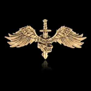 Patriotic Gold Wings Badge for Collectors 12 Scd260bafedd1409491fccc29ffa086ddg