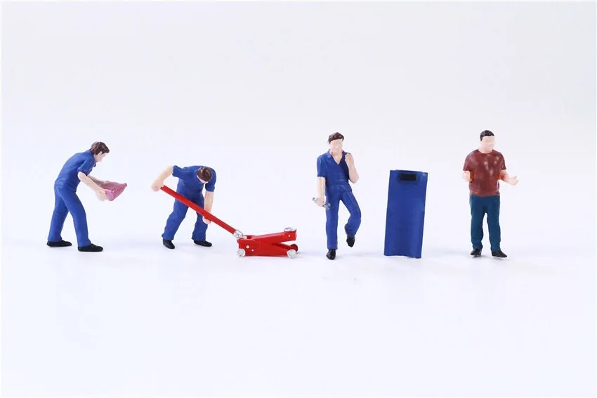 Miniature Repairman Figurine for Dioramas 7 Miniature Repairman Figurine for Dioramas - Image 7