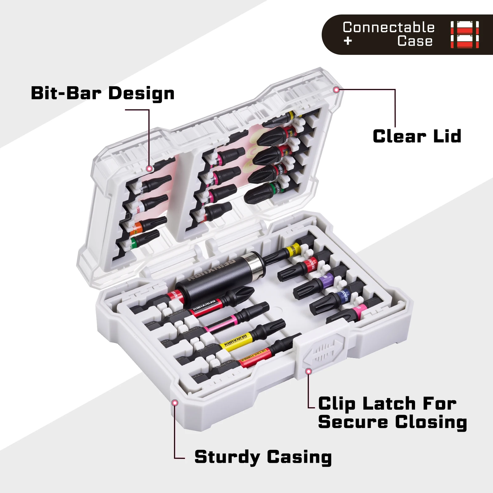 Heavy-Duty Impact Screwdriver Bit Set 4 Heavy-Duty Impact Screwdriver Bit Set - Image 4