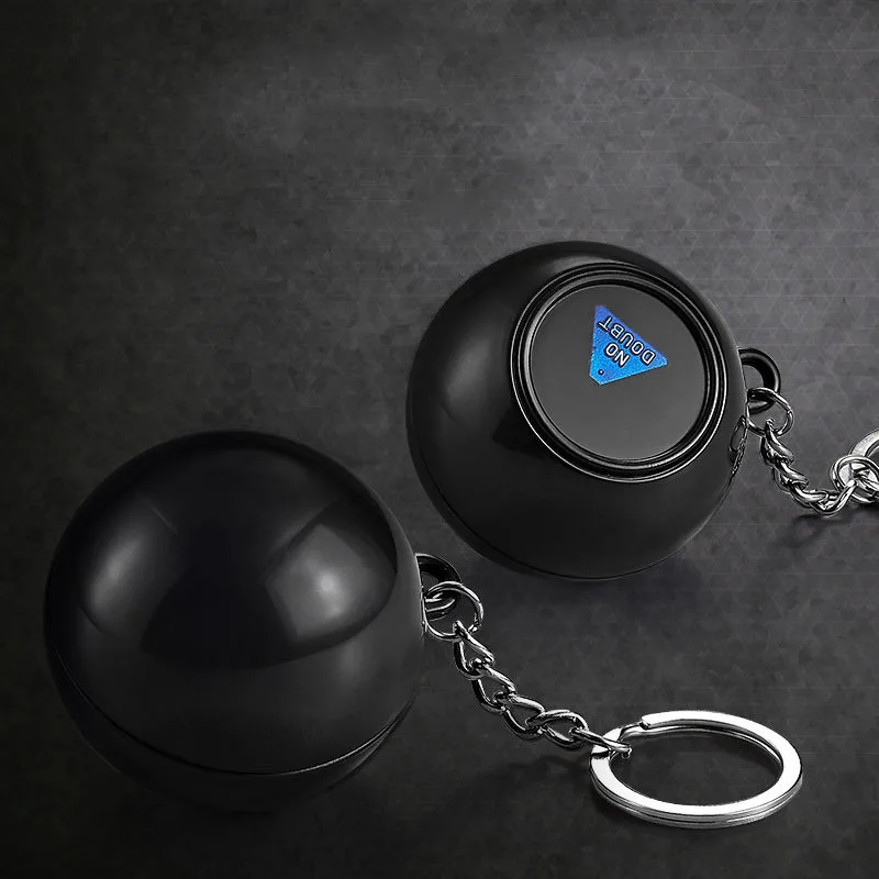 Sleek Black Zinc Alloy Keychain for Men 2 Sleek Black Zinc Alloy Keychain for Men - Image 2