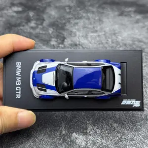 Blue BMW M3 GTR E46 Diecast Model Car 1:64 8 Scd508579fc9045b2a48702590cab3cd4n
