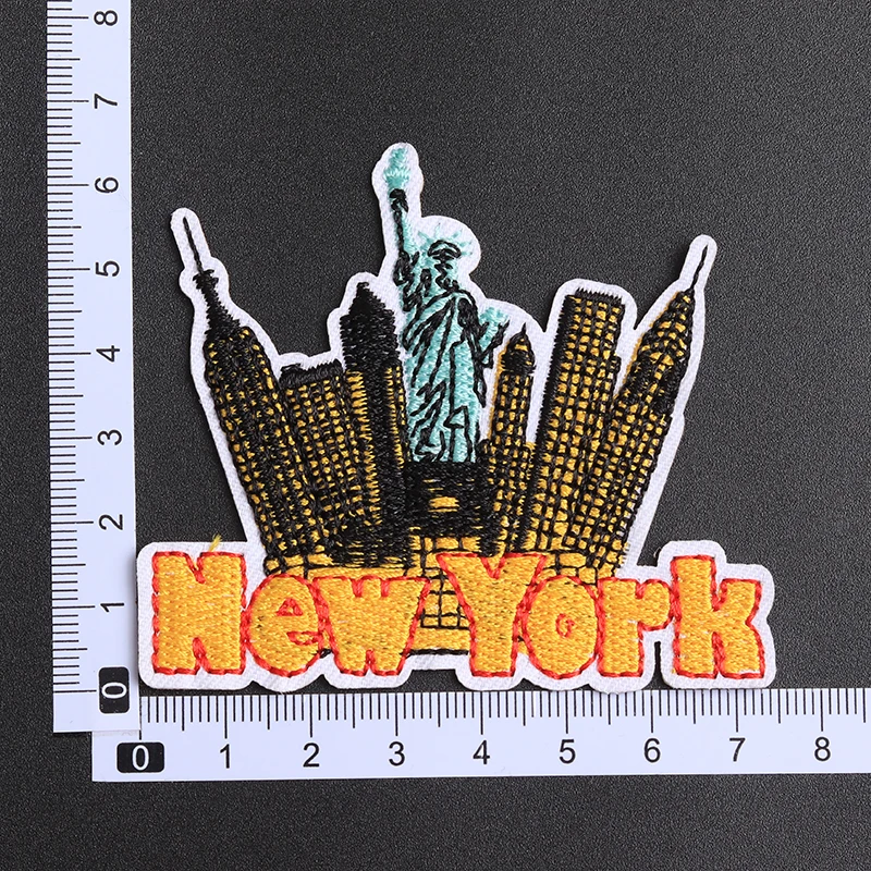 Set of 5 New York City Embroidered Patches 3 Set of 5 New York City Embroidered Patches - Image 3