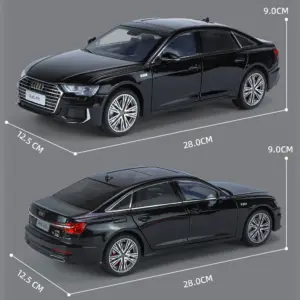 Black 1:18 Scale A6L Alloy Model Car 9 Scd6d5c6c44354a68ac119d28ed83278by