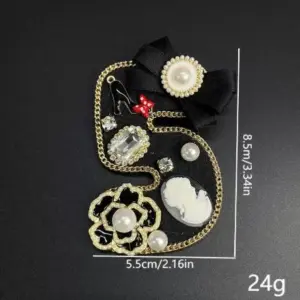 Gold Tone Fashion Brooch with Faux Pearl 16 Scd7797eceba043eb8aa4c8e6bba8e2afN