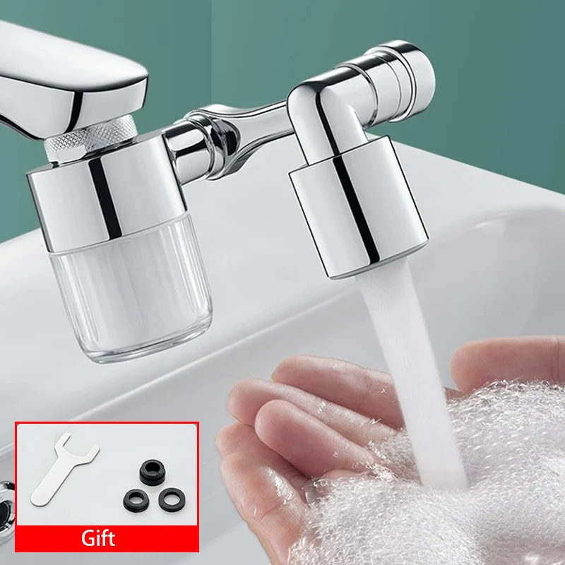 Universal Brass Faucet Extender with 1080° Swivel 9 Universal Brass Faucet Extender with 1080° Swivel - Image 9