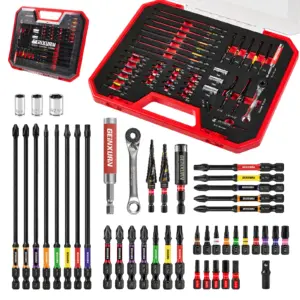 44-Piece Durable Tool Set with Storage Case