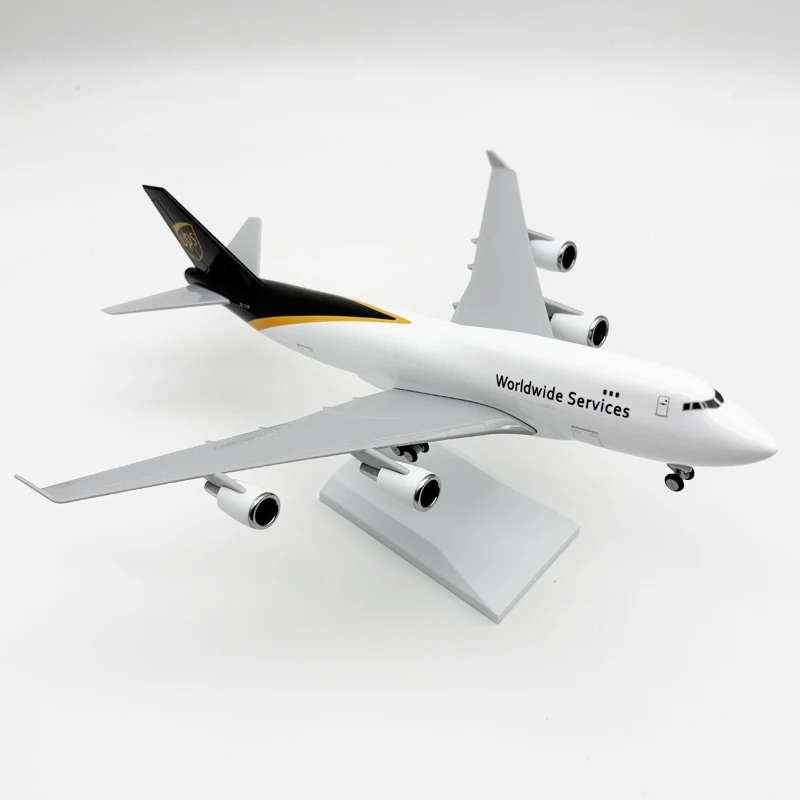 UPS B747 Cargo Plane Model, 30cm Resin Replica 5 UPS B747 Cargo Plane Model, 30cm Resin Replica - Image 5