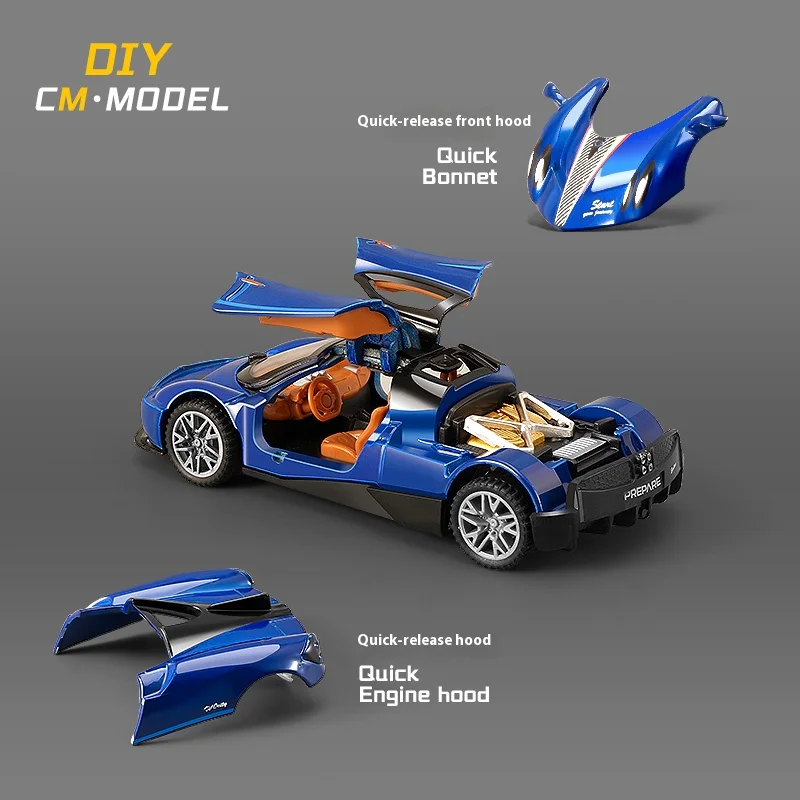 ZONDA R 1/43 Scale Die-Cast Model Car 4 ZONDA R 1/43 Scale Die-Cast Model Car - Image 4