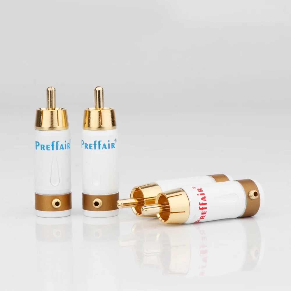 Gold-Plated RCA Connector Set for Audio-Video 2 Gold-Plated RCA Connector Set for Audio-Video - Image 2
