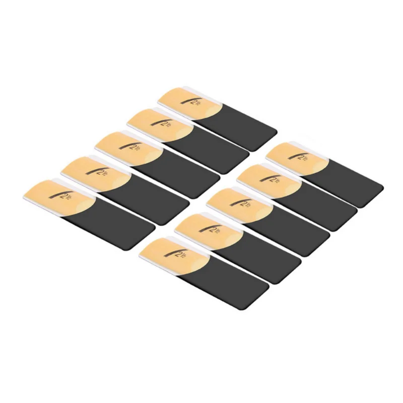 Premium Bamboo Saxophone Reeds Set (10 Pieces) 4 Premium Bamboo Saxophone Reeds Set (10 Pieces) - Image 4