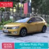 OEM 1:18 Volkswagen All New Polo Plus New alloy Car model Static ornament Send to a friend Holiday gift