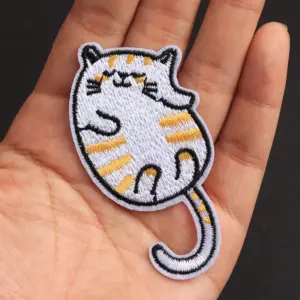 Cartoon Cat Patch Set of 5 Patches 9 Scec1202629cc4f5894aec54336b6fbf3e