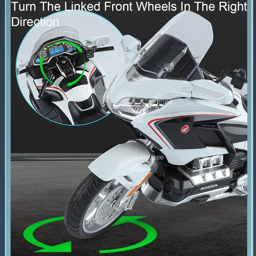 1:11 Honda Gold Wing GL800 Motorcycle Model 5 1:11 Honda Gold Wing GL800 Motorcycle Model - Image 5