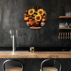 Vintage Autumn Scene Metal Sign for Cozy Decor 15 Scecb51500c0e4ebf980581264e0592fdH