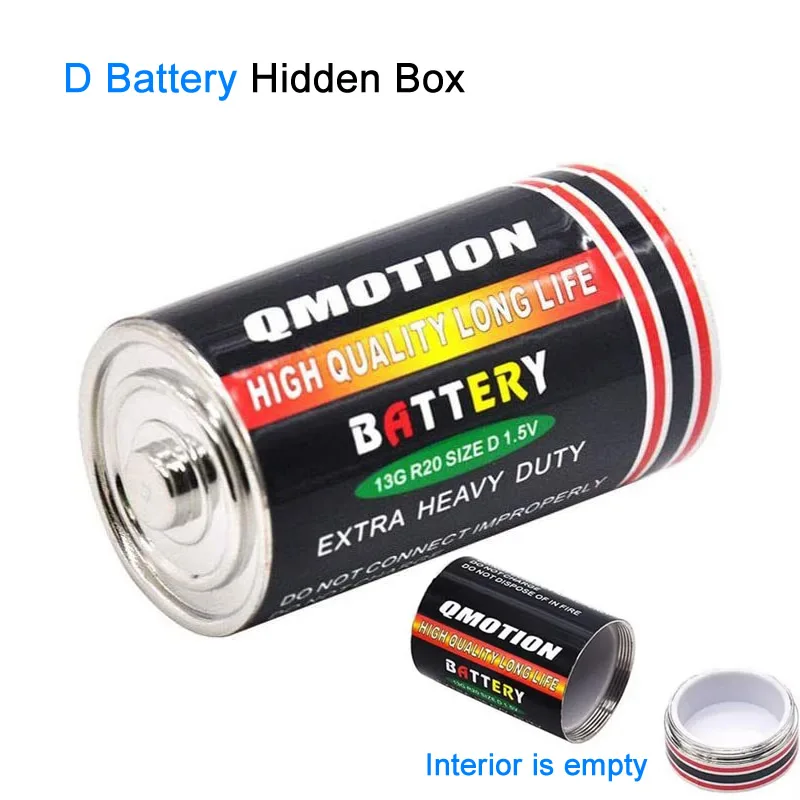 Realistic Battery-Shaped Hidden Storage Case 9 Realistic Battery-Shaped Hidden Storage Case - Image 9