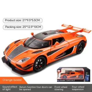1:24 Alloy Racing Car Ornament with Sound and Lights 19 Sced41f20bdb74eeca6af99fee3e45446d