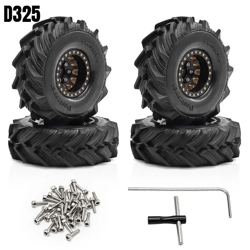 1/18 Scale Off-Road Rock Crawler Tires Set 6 1/18 Scale Off-Road Rock Crawler Tires Set - Image 6
