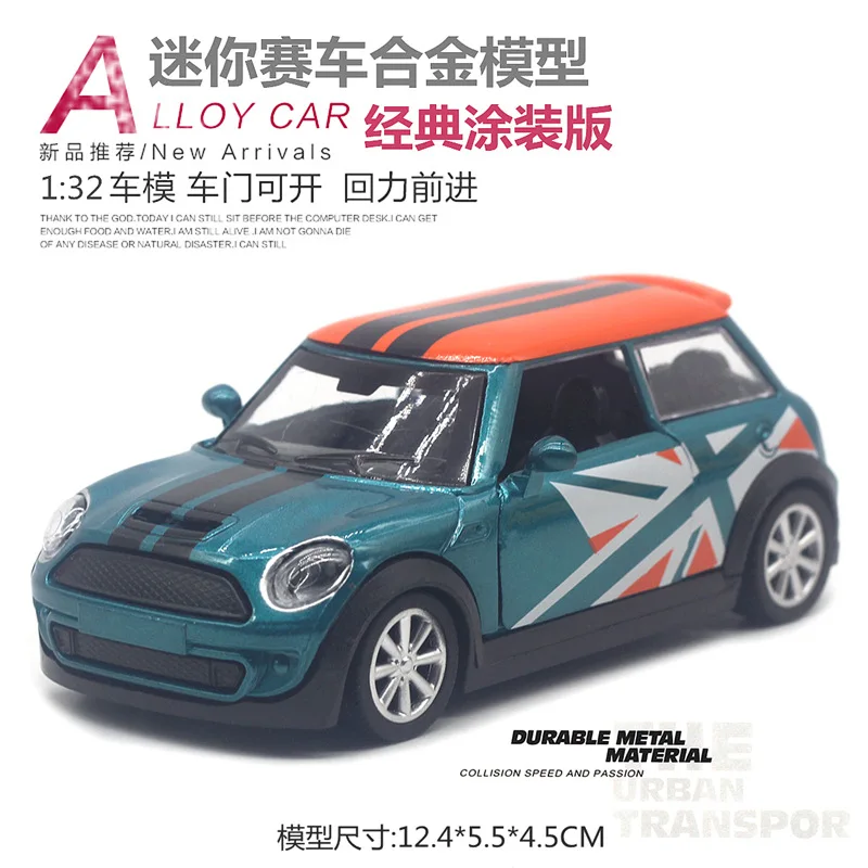 Mini Cooper Classic 1:32 Diecast Model in Vibrant Colors 9 Mini Cooper Classic 1:32 Diecast Model in Vibrant Colors - Image 9