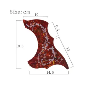 Decorative Hummingbird Acoustic Pickguard Set 11 Scf50e18c53b14b85b82826f6d2f061f3o