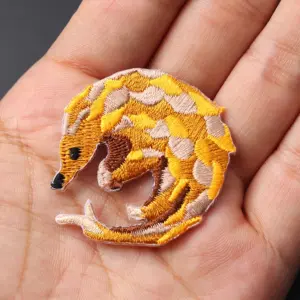 Cute Pangolin Embroidered Iron-On Patch 7 Scf72b3b8693547e59a6e7aa634d33f22L