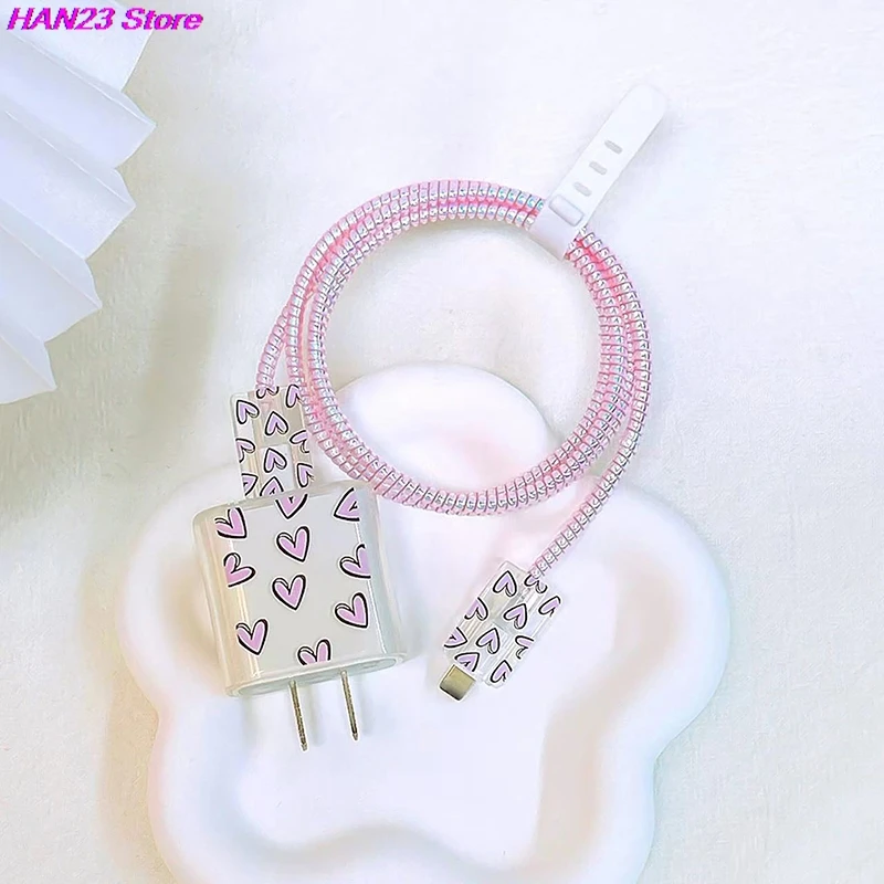Cute USB Cable Protection Set for Phones 2 Cute USB Cable Protection Set for Phones - Image 2