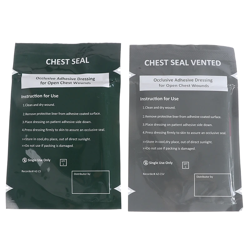 Medical Vent Chest Seal for Emergency Use 2 Medical Vent Chest Seal for Emergency Use - Image 2