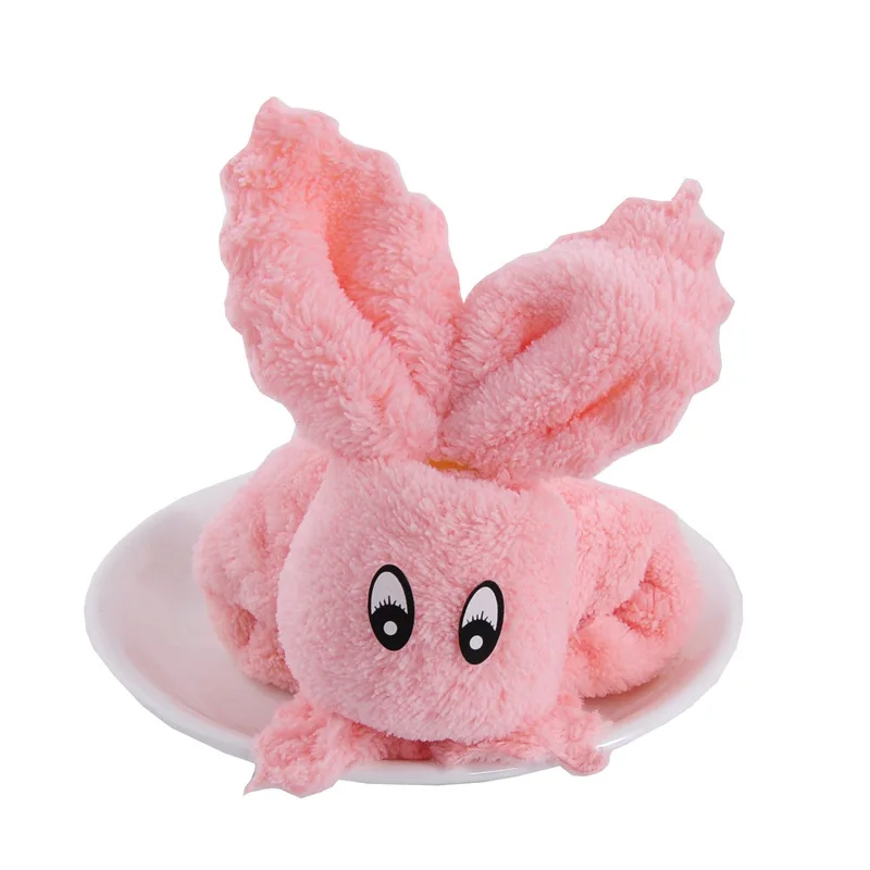 Plush Bunny Hand Towel Collection 6 Plush Bunny Hand Towel Collection - Image 6