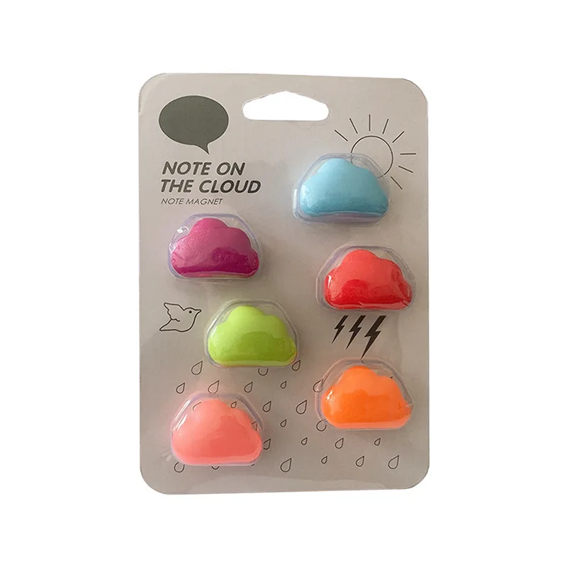 Sky-Themed Cloud Refrigerator Magnets Set 7 Sky-Themed Cloud Refrigerator Magnets Set - Image 7