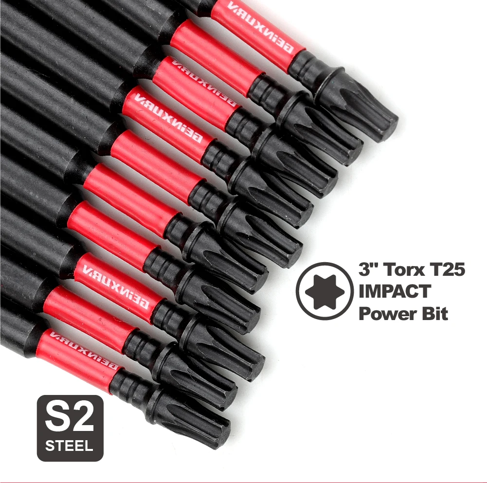 High-Impact T25 Torx Screwdriver Bit Set 4 High-Impact T25 Torx Screwdriver Bit Set - Image 4