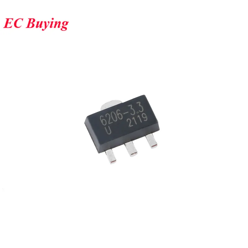 SOT-89 Voltage Regulator Set (3 pcs) 7 SOT-89 Voltage Regulator Set (3 pcs) - Image 7