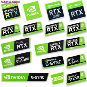 NVIDIA Graphics Card Sticker Pack for RTX & GTX Models
