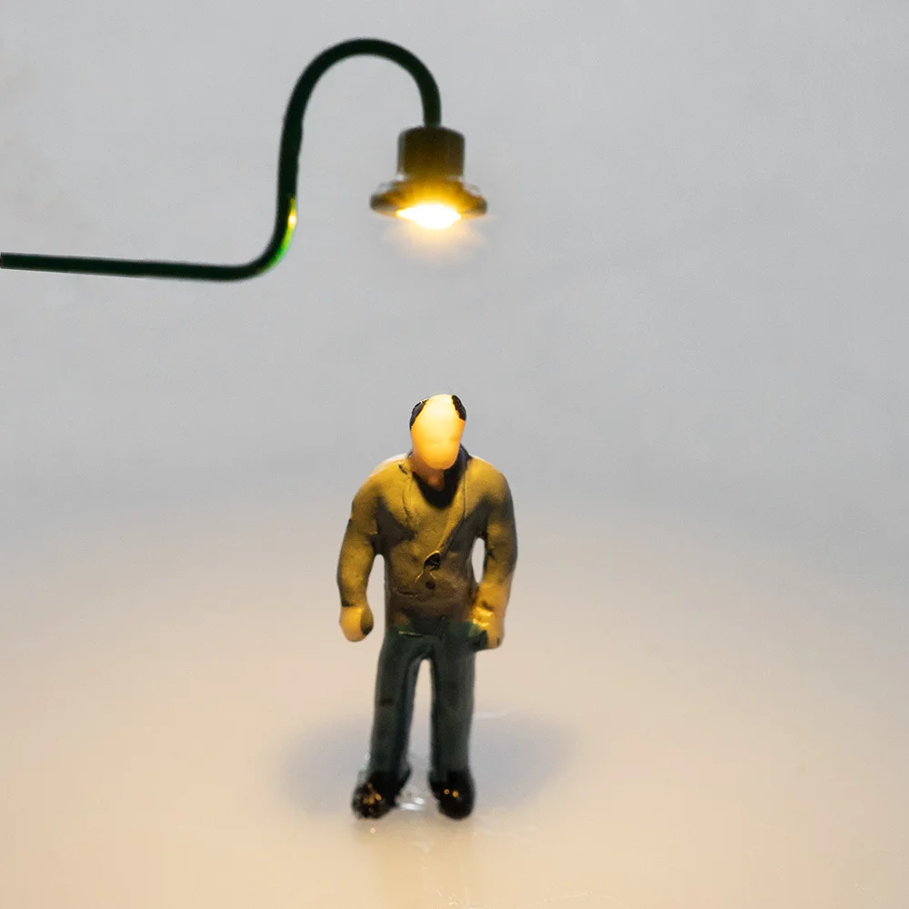 Miniature Green Wall Lamp for Models 4 Miniature Green Wall Lamp for Models - Image 4