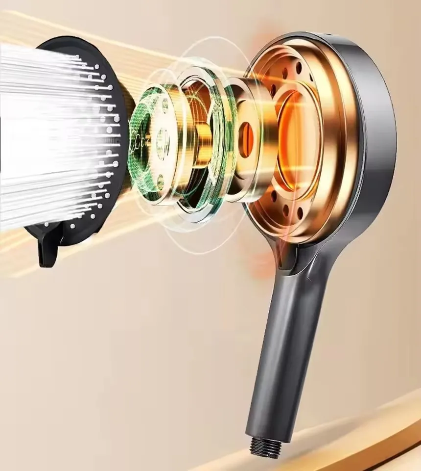 Multifunctional High-Pressure Shower Head 14cm 4 Multifunctional High-Pressure Shower Head 14cm - Image 4