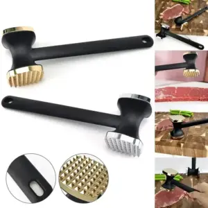 Stylish Double-Sided Meat Tenderizer Hammer 13 Sd03d66bccbc241f5beaf2cd084405e63a