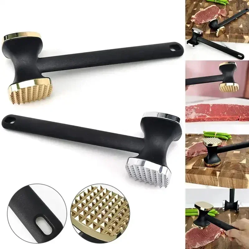 Stylish Double-Sided Meat Tenderizer Hammer 6 Stylish Double-Sided Meat Tenderizer Hammer - Image 6