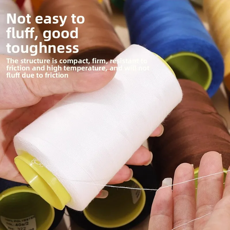 Vibrant 3000-Yard Polyester Sewing Thread 2 Vibrant 3000-Yard Polyester Sewing Thread - Image 2