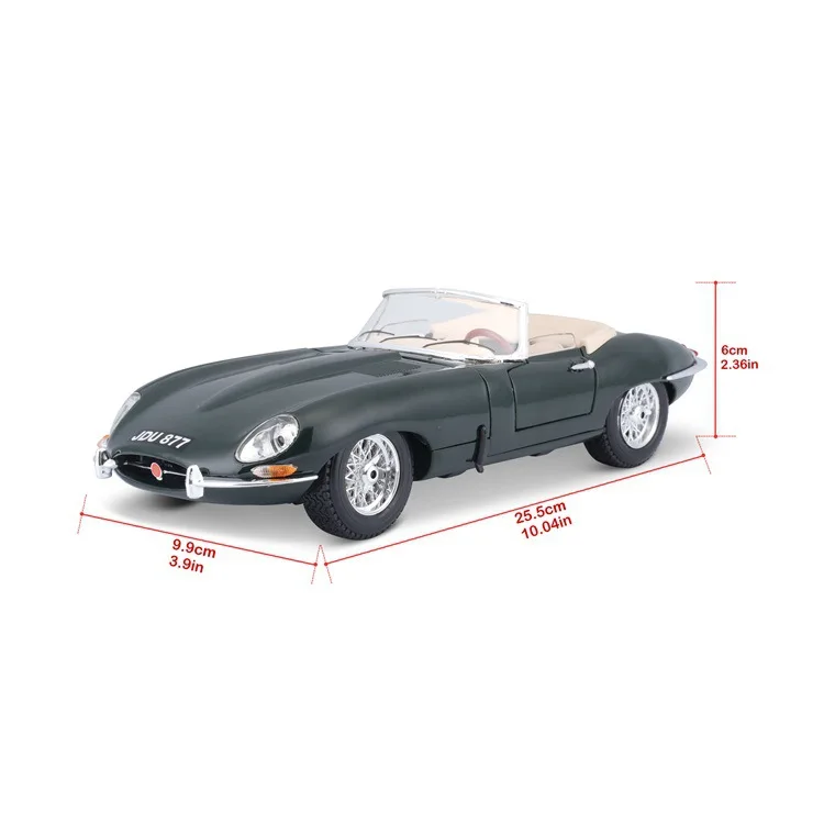 1:18 Jaguar E-Type Cabriolet Diecast Model 9 1:18 Jaguar E-Type Cabriolet Diecast Model - Image 9