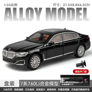 1:24 BMW 760LI Diecast Model Collectible 11 Sd083ac6f7f74482fbf31166e4ac8d6d98