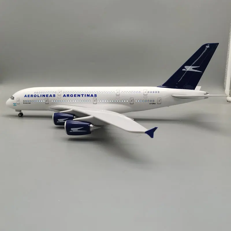 Airbus A380 Diecast Model 1/160 Scale 50.5cm 5 Airbus A380 Diecast Model 1/160 Scale 50.5cm - Image 5