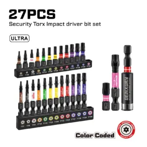 High-Strength Impact Driver Bit Set TT7–TT40 14 Sd0a07be804314444a03c6232977b7730j