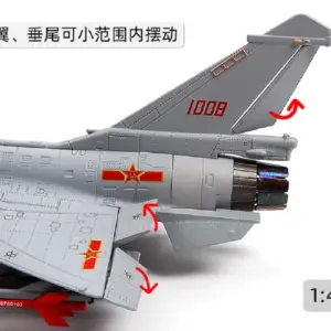 J10c Fighter Jet Model 1:48 Scale, 33cm 10 Sd0af770f8c9043a29edc5030ab9c75588