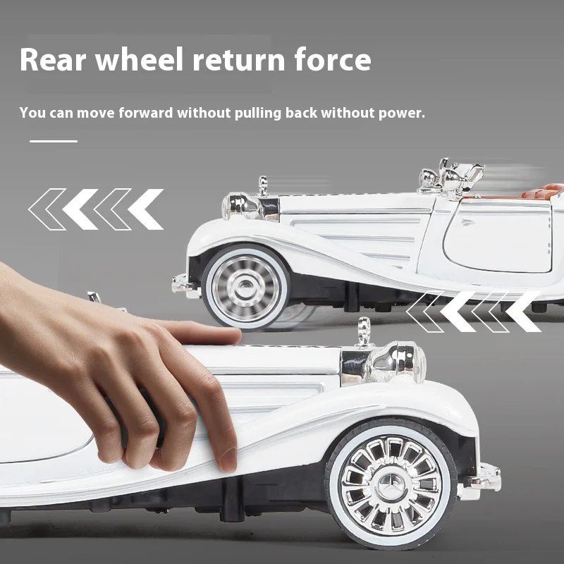 Vintage 1936 Mercedes Benz 500K Model 1:32 Scale 5 Vintage 1936 Mercedes Benz 500K Model 1:32 Scale - Image 5