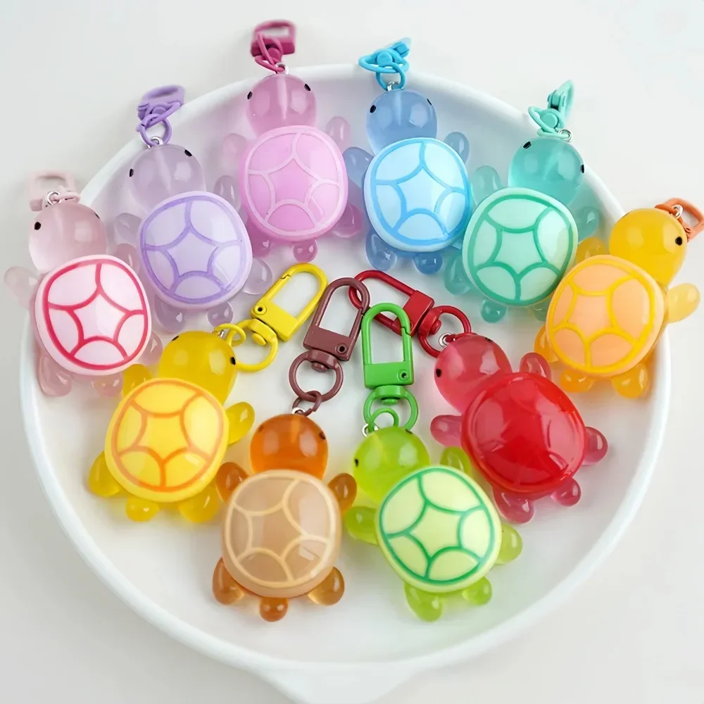 Luminous Cartoon Turtle Keychain 6 Luminous Cartoon Turtle Keychain - Image 6
