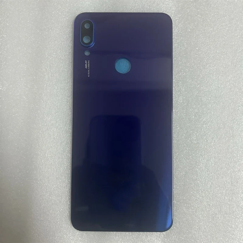 Xiaomi Redmi Note 7 Back Cover Blue Glossy Finish 3 Xiaomi Redmi Note 7 Back Cover Blue Glossy Finish - Image 3