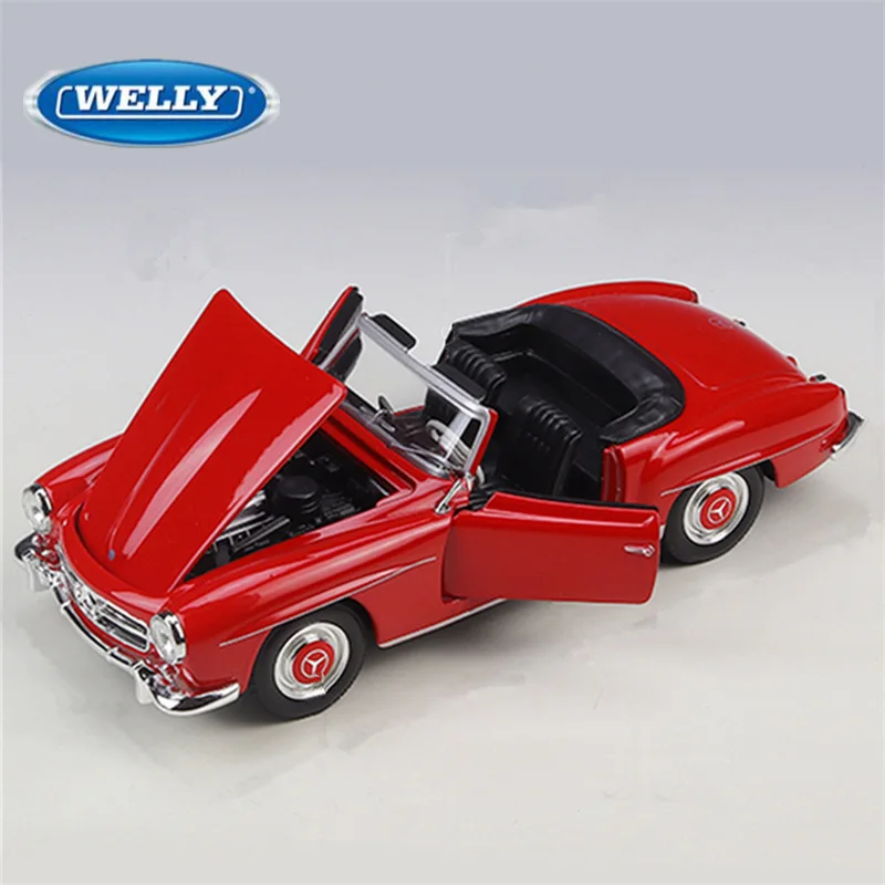 1955 Mercedes-Benz 190 SL Diecast Model 3 1955 Mercedes-Benz 190 SL Diecast Model - Image 3