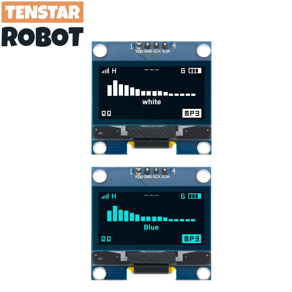 1.3-Inch OLED Display Module for Microcontrollers 2 1.3-Inch OLED Display Module for Microcontrollers - Image 2