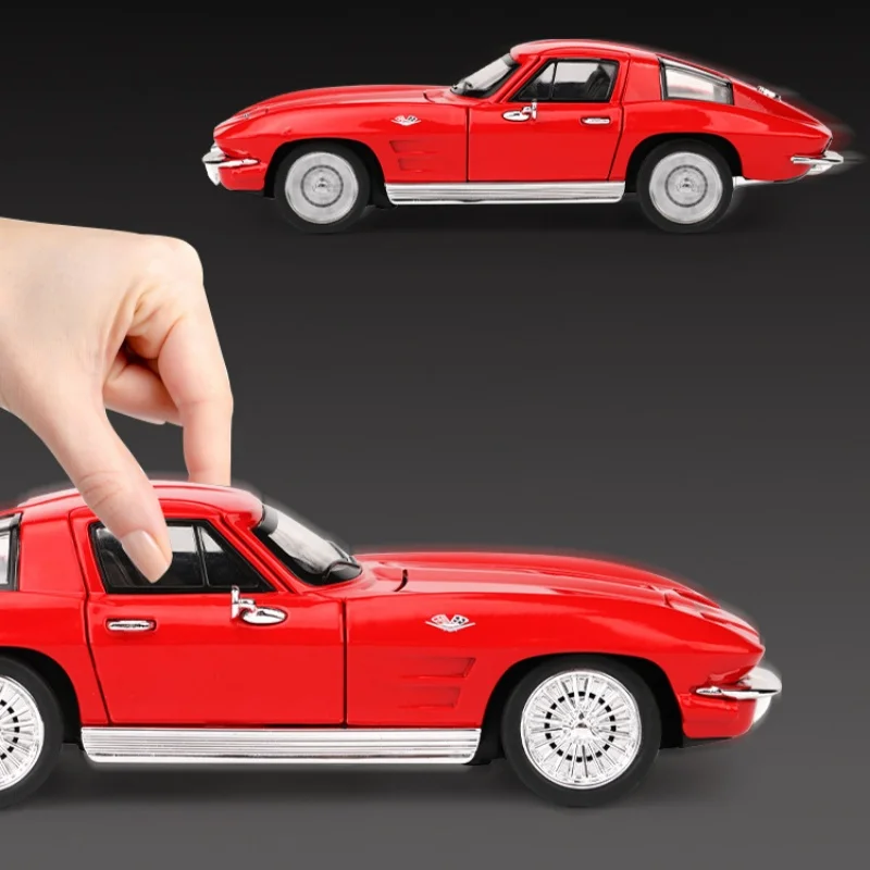 Corvette C2 Sting Ray 1:32 Diecast Model 6 Corvette C2 Sting Ray 1:32 Diecast Model - Image 6