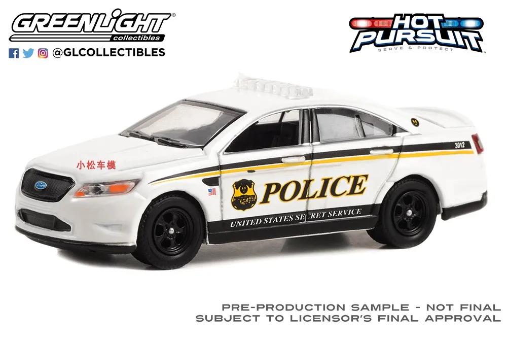 1:64 US Secret Service Police Car Model 2 1:64 US Secret Service Police Car Model - Image 2