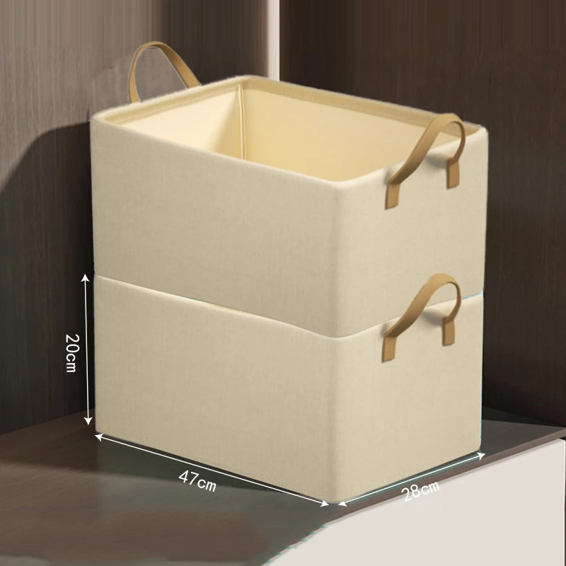 Foldable Clothes Storage Organizer 47x28x20cm 7 Foldable Clothes Storage Organizer 47x28x20cm - Image 7