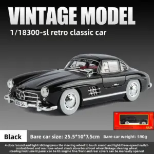 1:18 Mercedes-Benz 300SL Diecast Model 17 Sd176e7cc2ac94419b5ab80b155dd3906b